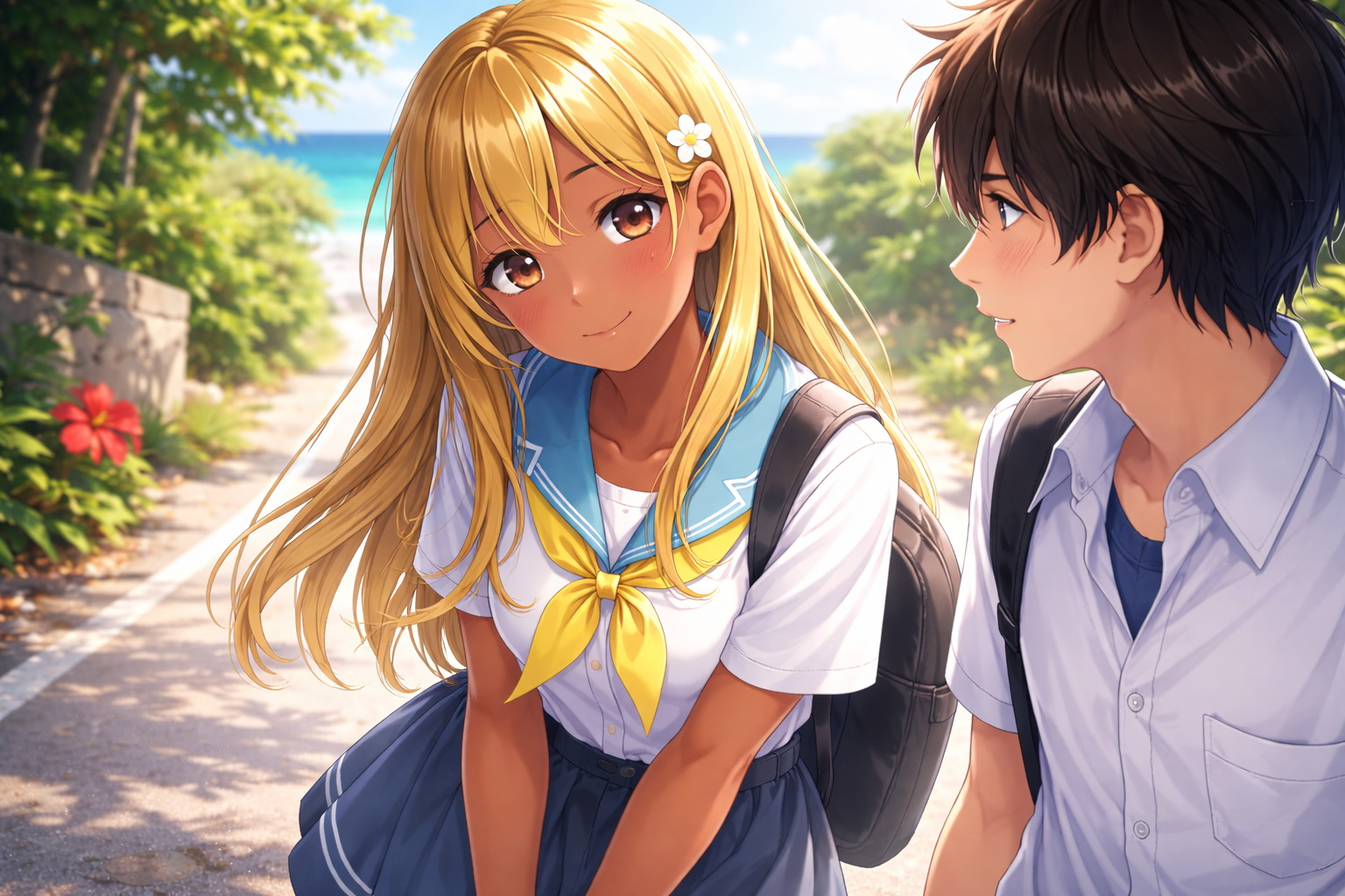 沖ツラ 比嘉さん 距離感（イメージ）