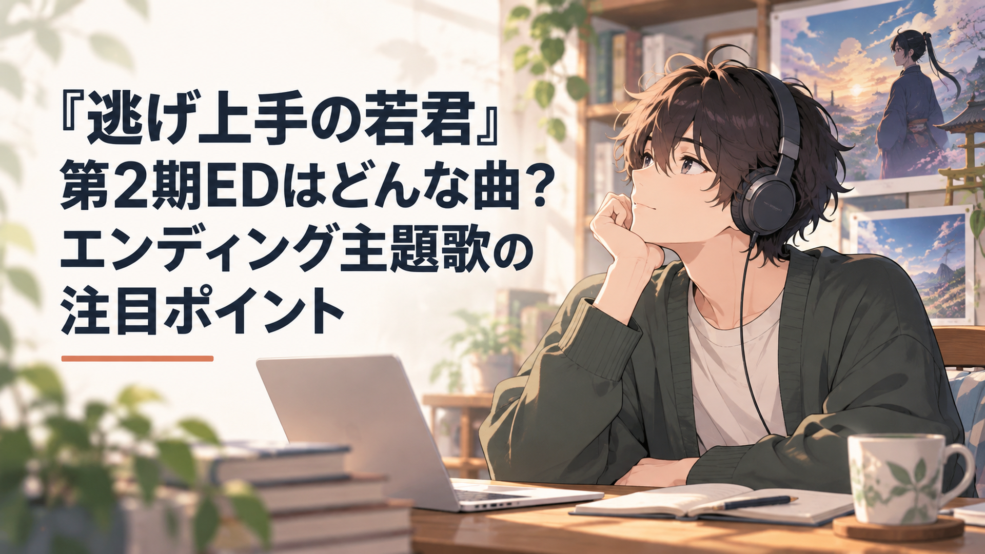 『逃げ上手の若君』第2期EDを聴きながら作品世界と楽曲のつながりを考えるアニメファン