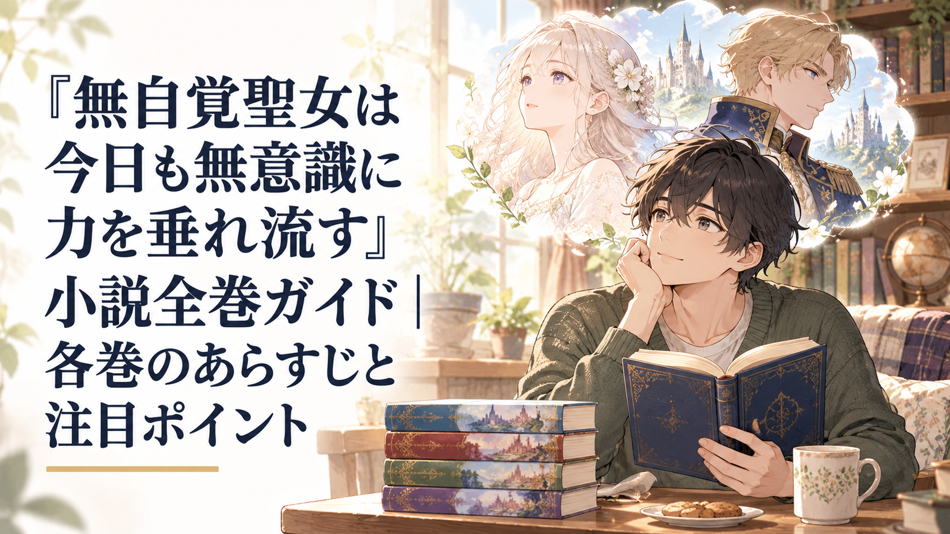 原作小説全4巻を前にカロリーナとエドワードの物語を振り返るファンタジー作品ファン